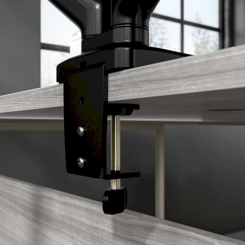 Adjustable Dual Monitor Arm with USB Port
