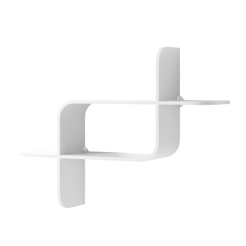 Modern Bentwood Wall Shelf