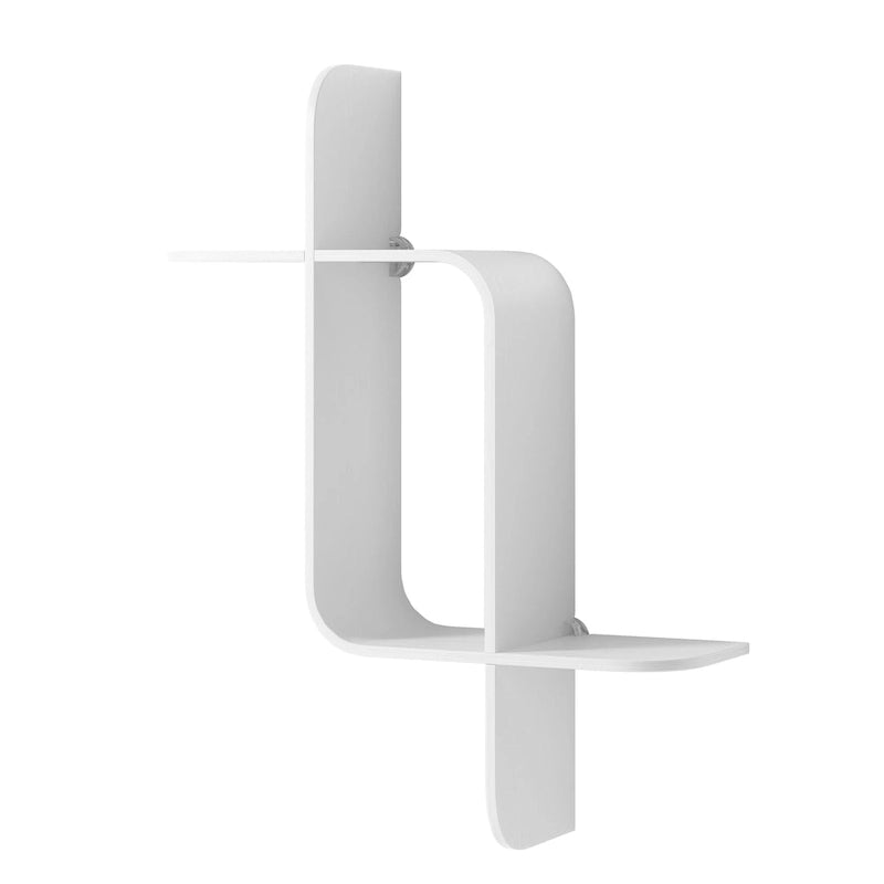 Modern Bentwood Wall Shelf