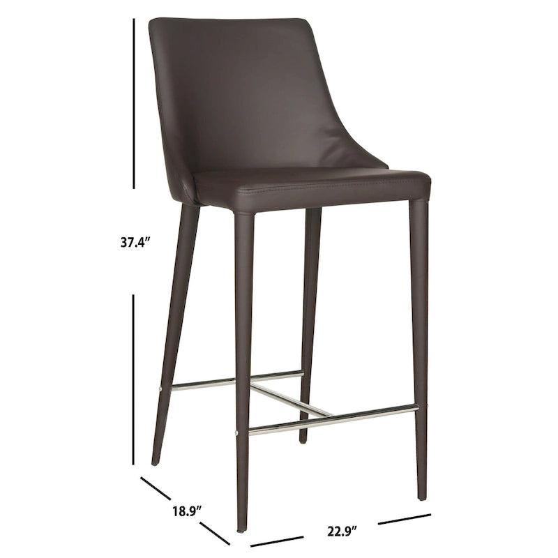Witte barkruk van 26 inch (set van 2)