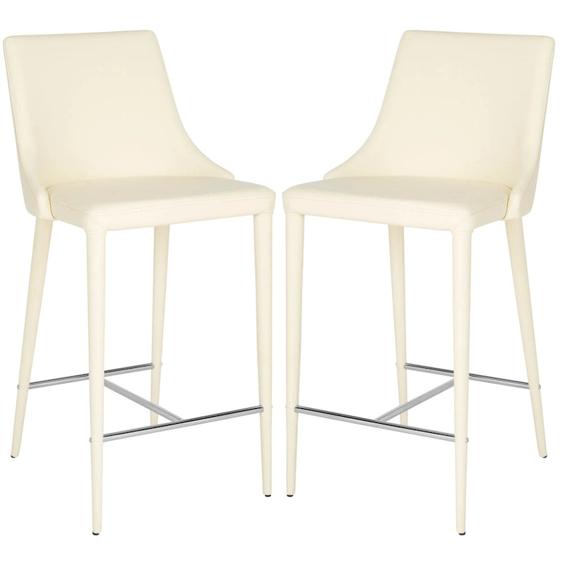 Witte barkruk van 26 inch (set van 2)