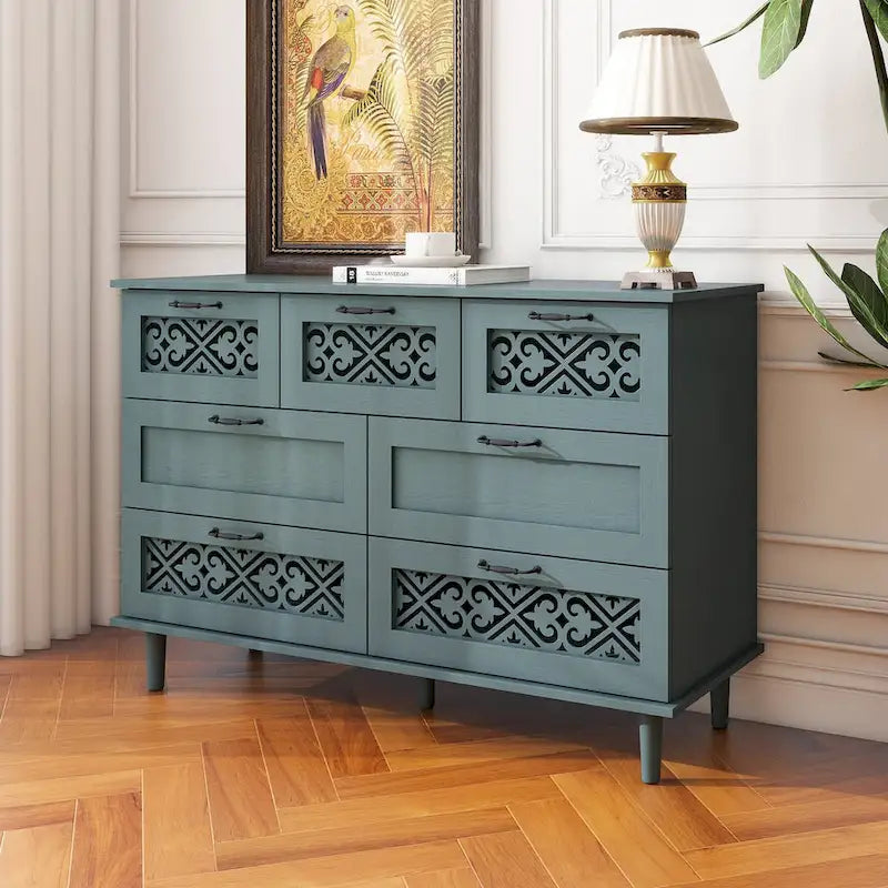 7-Drawer Bedroom Storage Cabinet