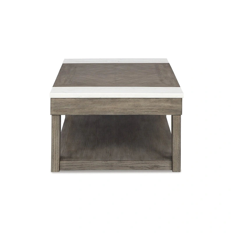 Bord Caife Liathdhonn/Bán le Barr Ardaithe - 56.13 W x 28.25 D x 18.13 H
