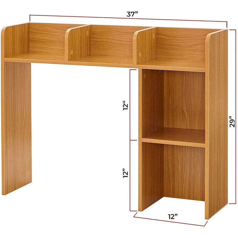 Desk Bookshelf - Beech (Natural Wood)