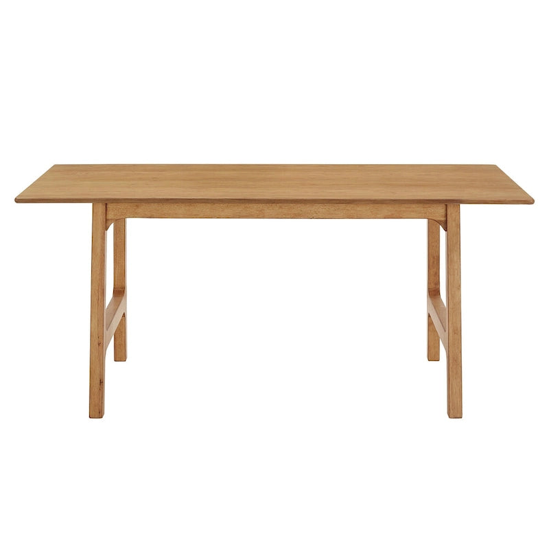 Wood Finish 71-Inch Dining Table