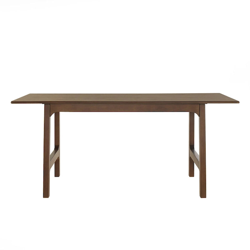 Wood Finish 71-Inch Dining Table